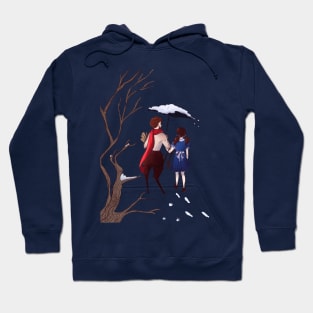 Tumnus and Lucy Hoodie